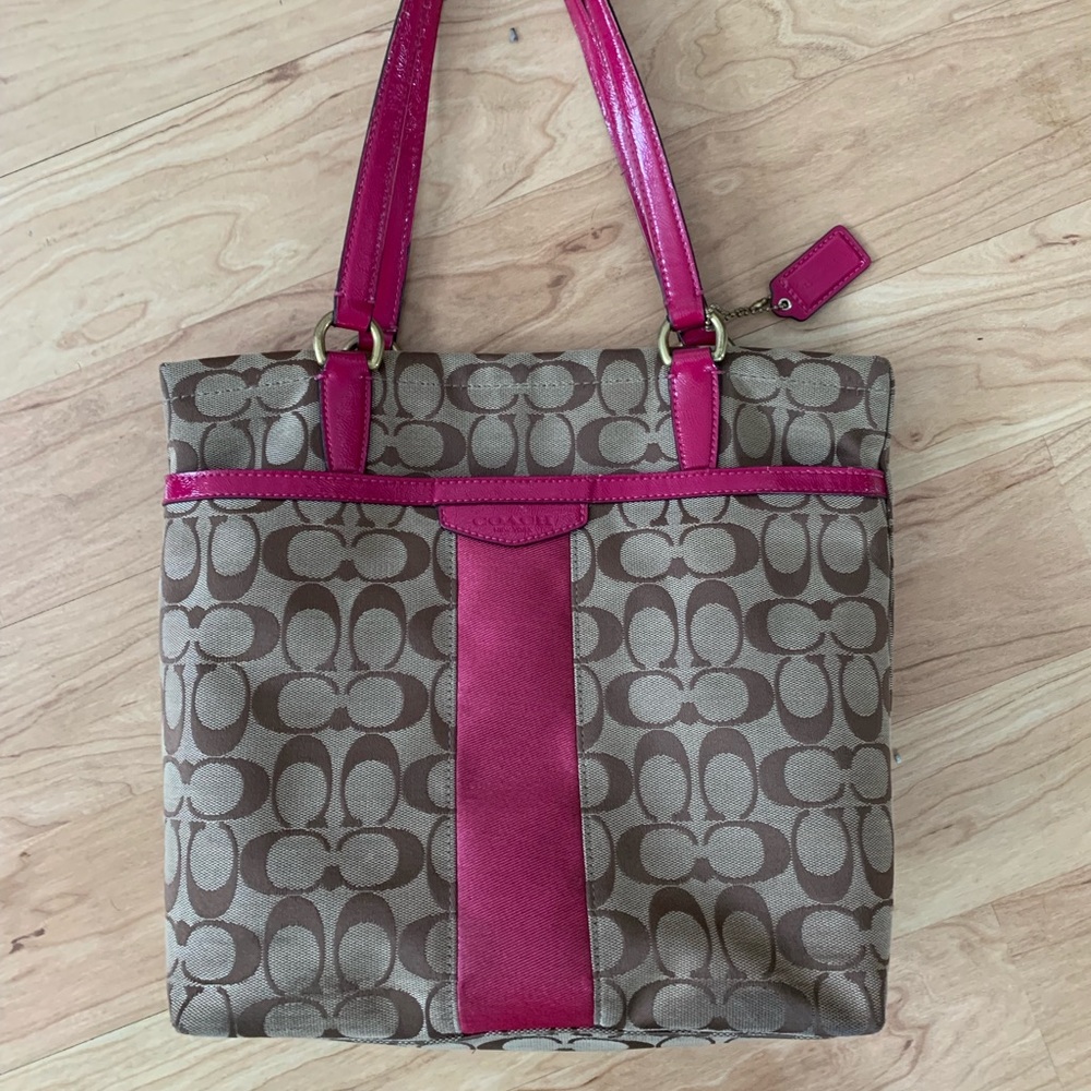 Pink Coach purse